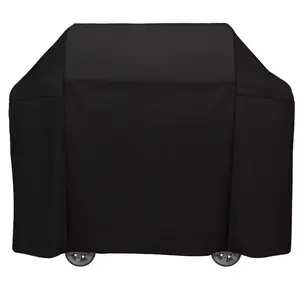 G128 Black Grill Cover | 58 inch | Gas Grill Cover Waterproof, UV Resistant BBQ Grill Cover, Fits Most Brands of Grills