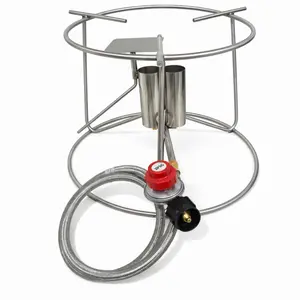 Stainless Steel Cooker with Regulator Kit