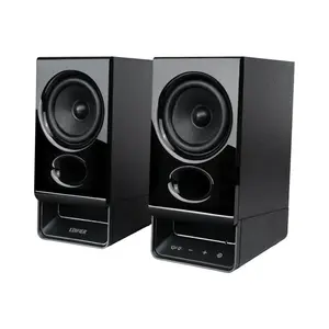 Edifier R20BT Computer Speakers, 2.75" Full-Range Drivers, Bluetooth 6.0, Touch Controls, AUX & USB-C Inputs, Headphone Jack, Custom Ambient Light & Sound Profiles via app