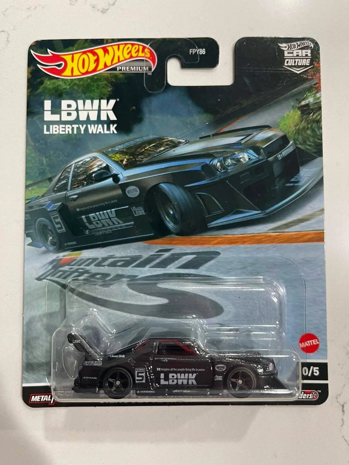 Hot Wheels Premium LB-ER Super Silhouette Nissan Skyline Mountain Drifters Chase