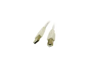 C2G 13171 USB Cable - USB 2.0 A Male to B Male Cable for Printers, Scanners, Brother, Canon, Dell, Epson, HP and more, White (3.3 Feet, 1 Meter)