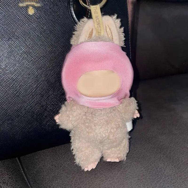 Labubu Pink Ski Mask, Cute Girly Sheisty Mask for plush doll