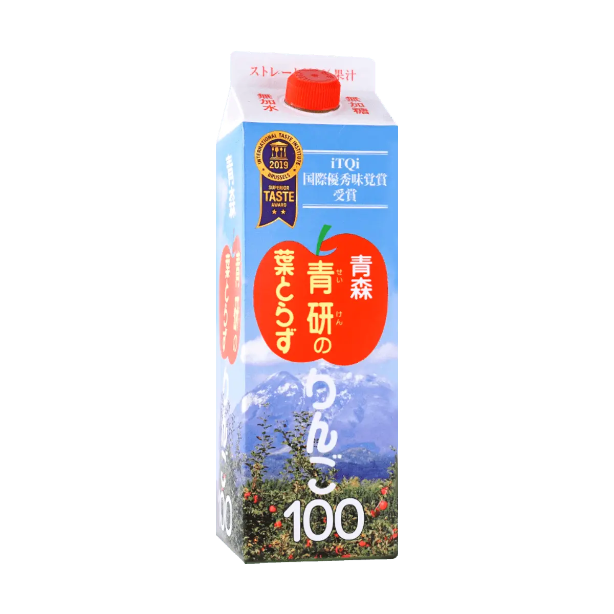 SEIKEN 100% Aomori Apple Juice 952ml - Pure Natural Juice from Japan, 6 Apples in Every Bottle, Healthy No Additives