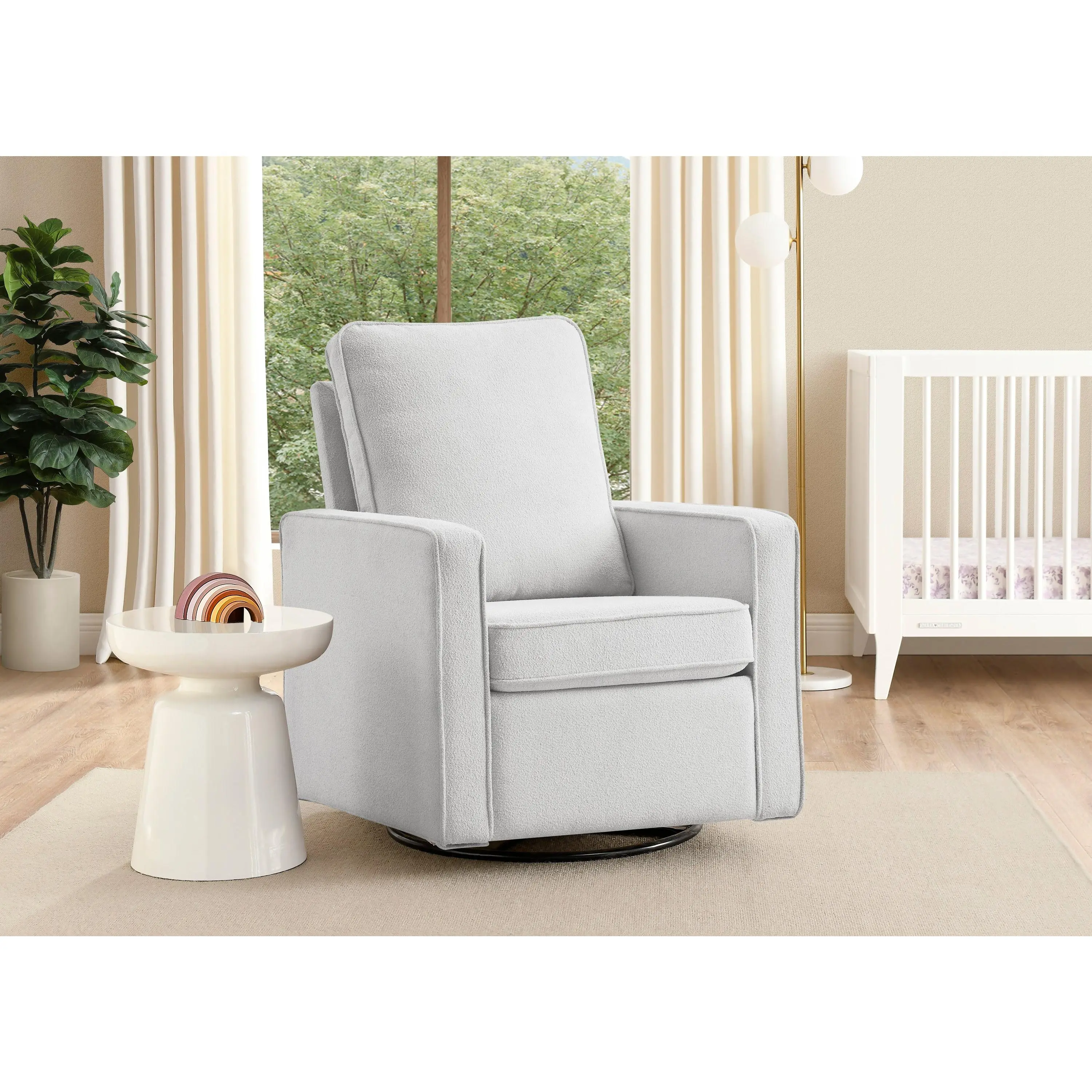 Luna Nursery Swivel Glider