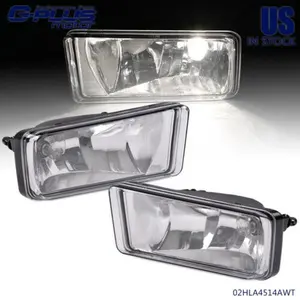 Fit For 2007-2015 Chevy Silverado Tahoe Avalanche Suburban Bumper Fog Lights G-PLUS