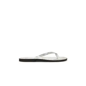 Jeffrey Campbell Katrina Strap Sandal in Silver & Gold