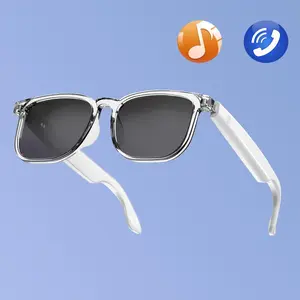 SENBONO Smart Glasses, Wireless Glasses with Touch Control, Multifunctional Smart Glasses for Women & Men, Outdoor Sports Sunglasses, Intelligent Glass