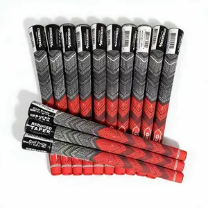 High-performance Golf Iron Grip, 13pcs/set Natural Rubber Enhanced Grip with Durable Anti-slip Design, Professional Golf Club Grip for Men & Women Standard Mid-Size Golf Club Grip Set new jumbo golf grip golf hybrid set swag Waterproof golf head covers