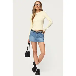 Micah Denim Mini Skirt