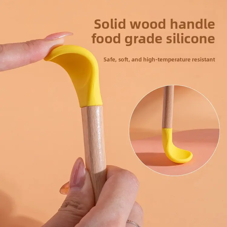 SoPets Pet Food Spoon Silicone Cat Feeding Scoop for Wet Food Canned Food with Wooden Handle Safe Dishwasher Friendly Pet Supplies Automatic Feeder Accessories SoPets Pet Food Spoon Silicone Cat Feeding Scoop for Wet Food Canned Food with Wooden Handle Safe Dishwasher Friendly Pet Supplies Automatic Feeder Accessories