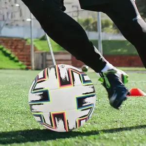 Football Training Ball, Size 5, Durable PU Material, Ideal for Practice and Games, Perfect Choice for Team Sports, Soccer Trainer Ball