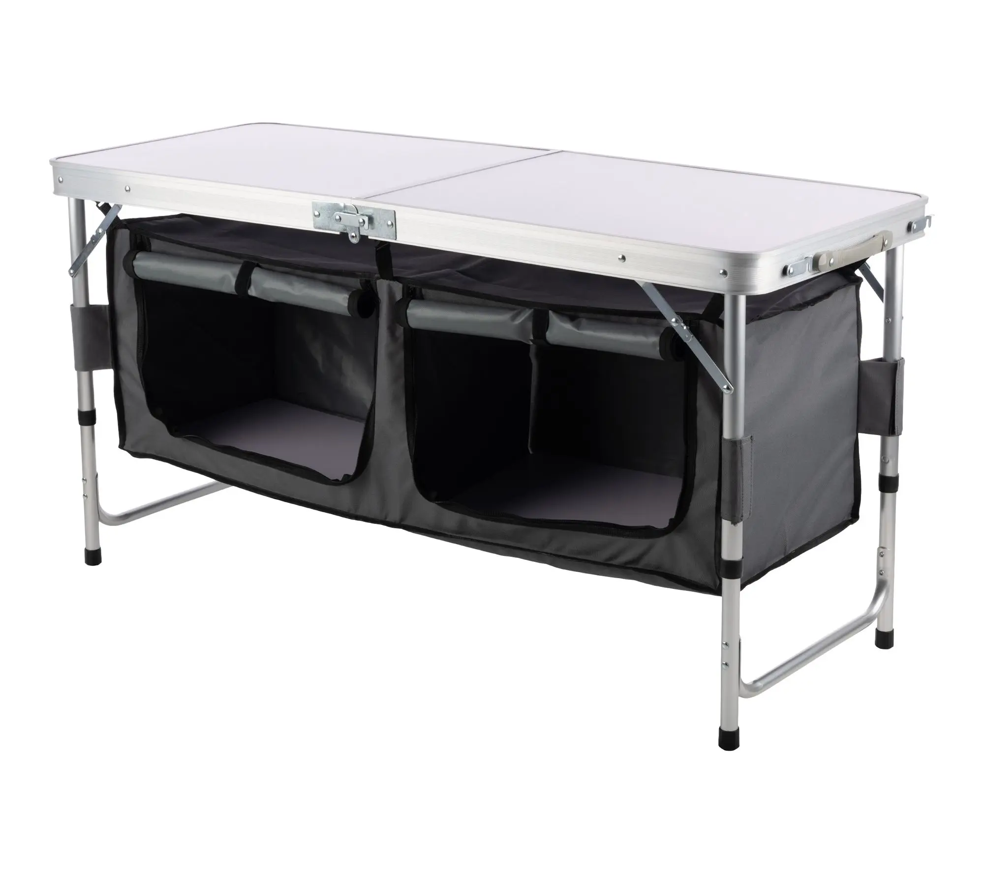 Wakeman Foldable Large Camping Table with Storage Wakeman Foldable Large Camping Table with Storage