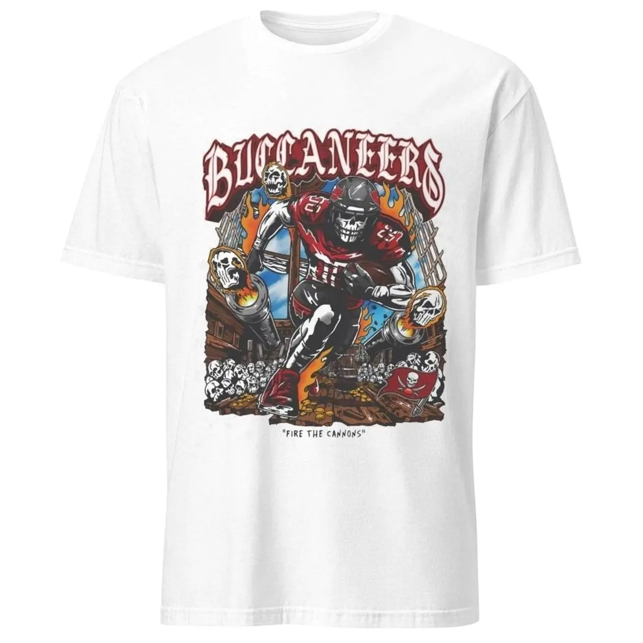Warren Lotas x Buccaneers Shirt Cotton Fabric