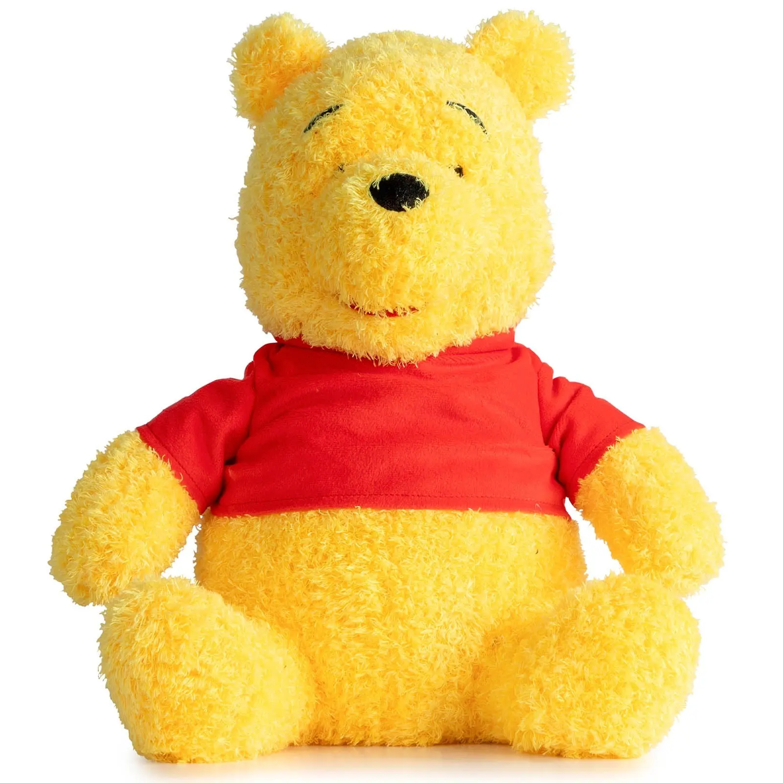 Jay Franco Winnie the Pooh Fuzzy Pillow Buddy, Cute Plush Standard Pillow for Bedding & Linens, Cute Plush Standard Pillows
