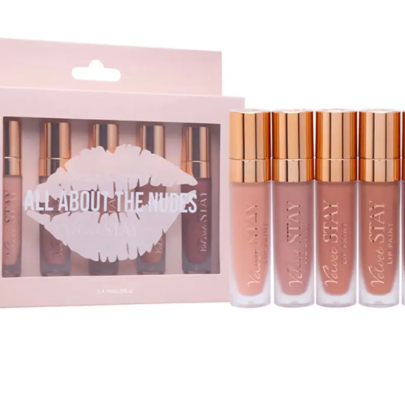 Beauty Creations ALL ABOUT THE NUDES MATTE LIPSTICK - Matte Finish Nude Tones for Everyday Use & Versatile Makeup Collection - Eyeshadow