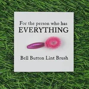 Funny Gag Gift, Funny Birthday Gifts, 1-100pcs Belly Button Lint Brush, Portable Cleaner with Card, Ideal for Holidays & Parties, Unique Home Decor, Home Decoration, Goodie Bag Stuffers, Humor Gift, Party Gift