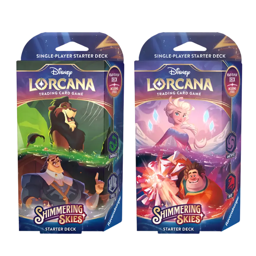 Disney Lorcana - Shimmering Skies Starter Deck