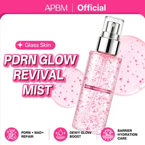 APBM PDRN + NAD Serum Mist - Hydrating Soothing Facial Spray with Hyaluronic Acid, Ceramides, Panthenol, Squalane, Lightweight Ultra-Fine Mist for Glow Up, Glass Skin Routine, Barrier Repair, Daily Moisture, Non-Greasy, 3.38 fl oz (100ml)