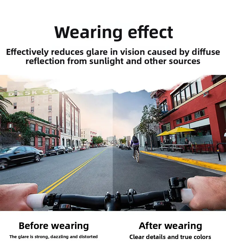 Fashionable cycling glasses with colorful one-piece lenses, windproof and UV400 protection, suitable for outdoor sports, cycling, fishing, mountain biking, road riding, and as bicycle goggles Fashionable cycling glasses with colorful one-piece lenses, windproof and UV400 protection, suitable for outdoor sports, cycling, fishing, mountain biking, road riding, and as bicycle goggles