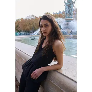 H&M Peplum halterneck top