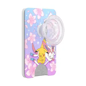 PopSockets Magnetic Phone Wallet with Grip and MagSafe Adapter Ring -Pokémon Sakura Dreams