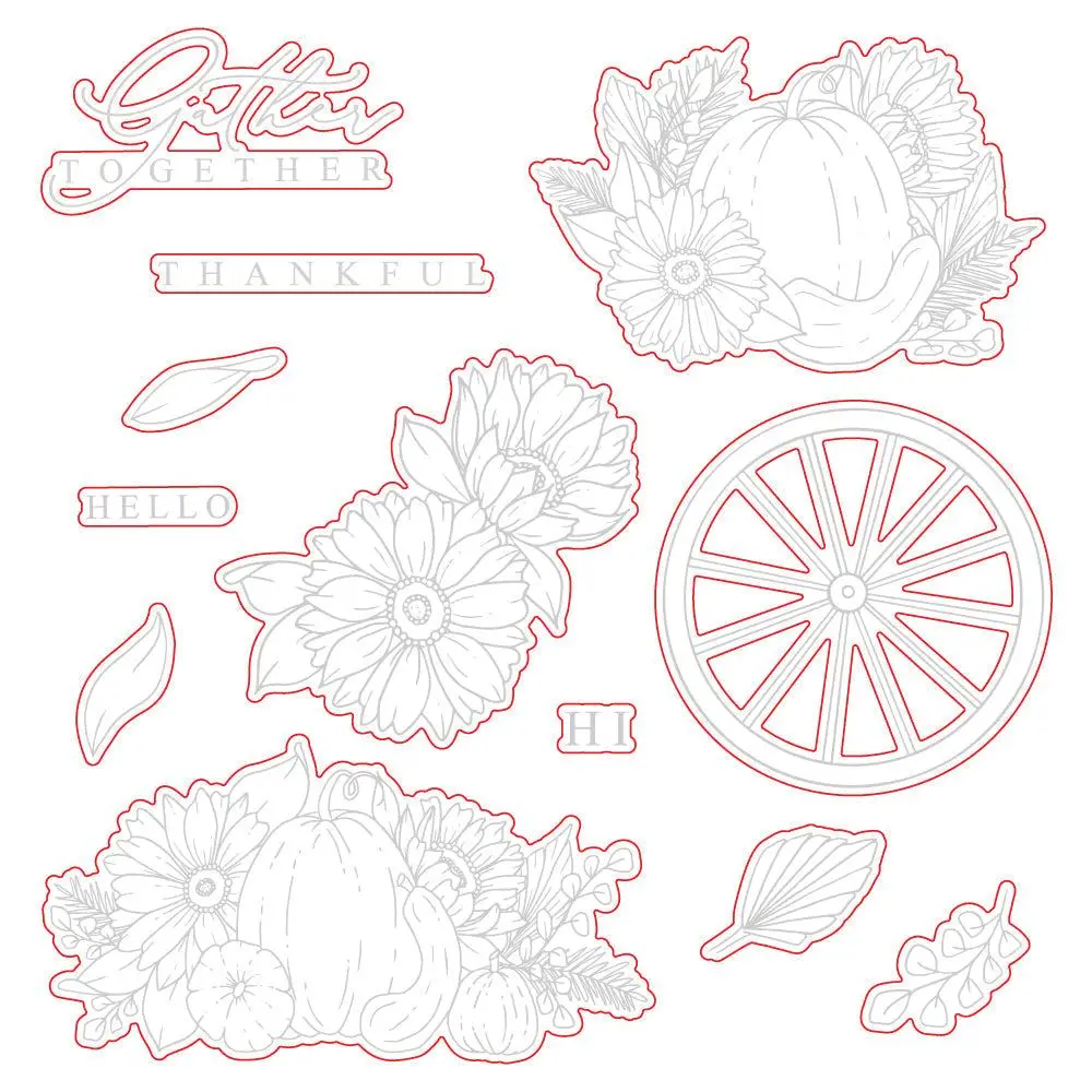 Honey Bee Stamps - Honey Cuts - Grateful Gatherings