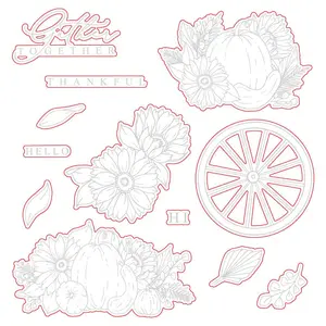 Honey Bee Stamps - Honey Cuts - Grateful Gatherings