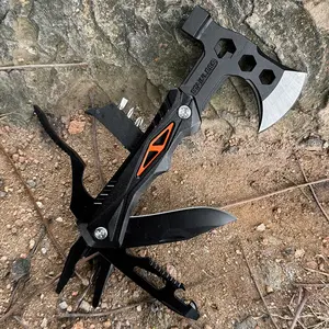 Multifunctional Survival Axe Portable Fold Pliers Pocket Knife Pliers MultiTool Camping Ax Hammer Outdoor Escape Tool Edc Multi Tools