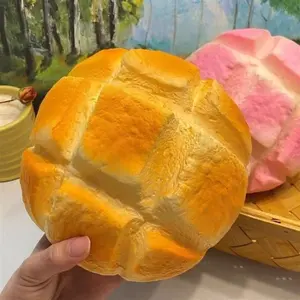 High Quality Slow Rising Squishy Bread Kawaii Squishies Oversized Pineapple Bun Stress Relief Toy Prank Decoration Unique Birthday Gift