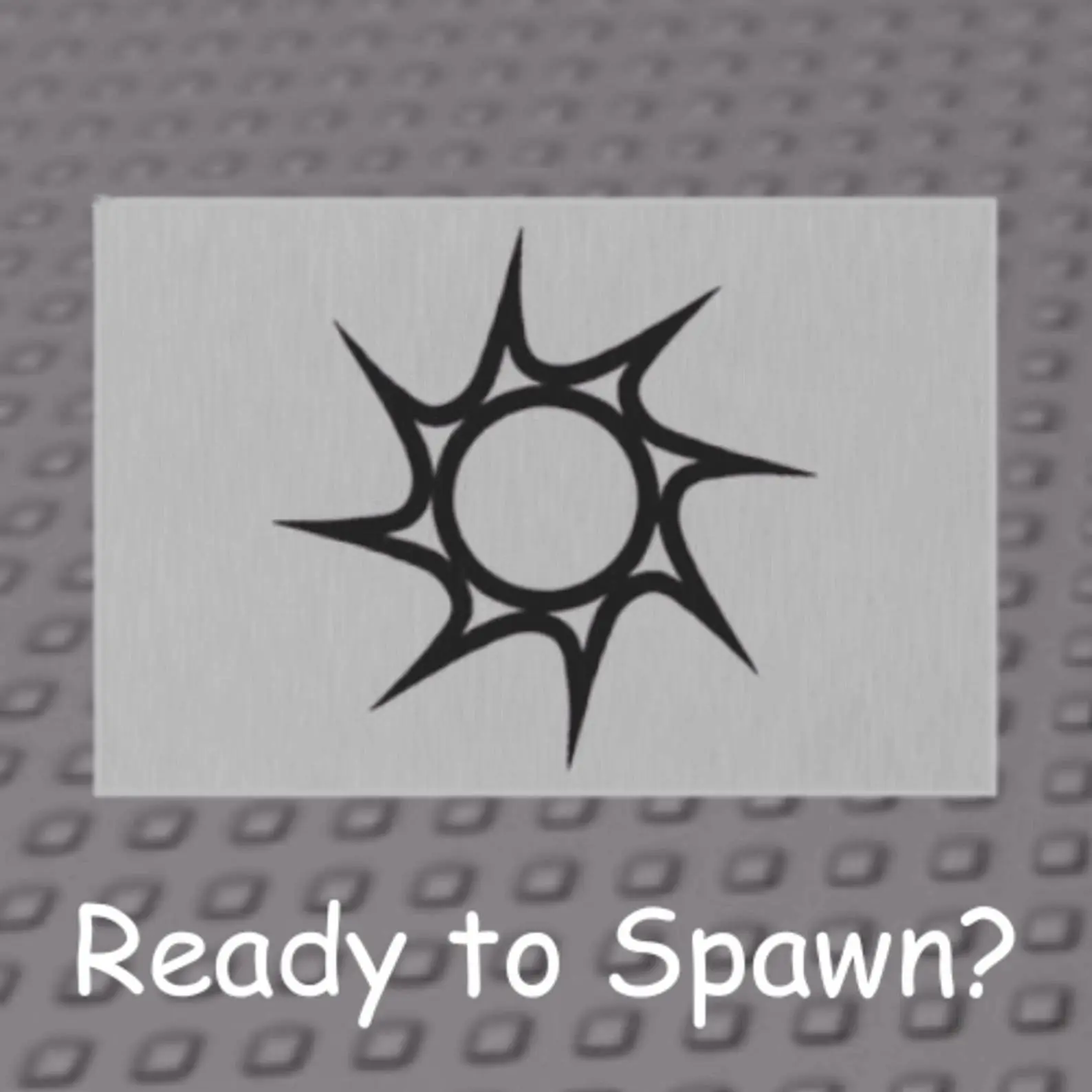 Roblox Spawn Point Rug, Outdoor Rug, Claim Your Territory IRL
