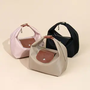 Fashion Crescent Bag, Lightweight Durable Nylon Handbag With Adjustable Strap, Satchel for Versatile Use in Multiple Colors, Stylish Essential Companion