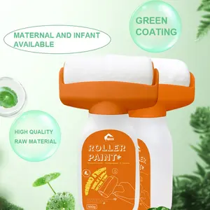 Wall Repair Paint, Water-Based Low Odor Latex Paint, Covers Graffiti, Mold, Cracks, Stains, Suitable for All Sizes, Easy to Use