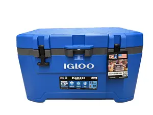 Igloo 72 QT Overland Ice Chest Cooler, Blue