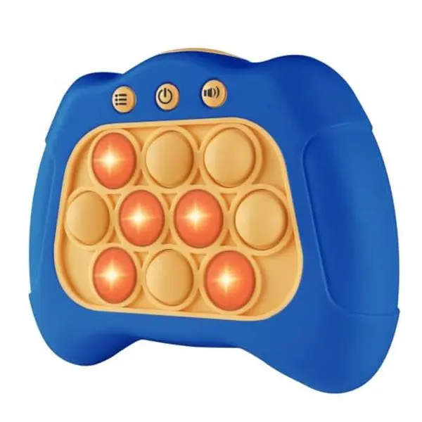Pop The Target! Handheld Speed Push Fidget Toy for Kids Adult Blue