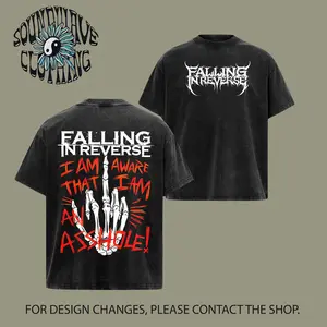 Retro Falling In Reverse band rock graphic T-Shirt , Falling In Reverse T-shirt & Hoodie , Rock Band Shirt, Retro Music Tee, Rock Music Lover Shirt, Vintage Band Shirts Casual Fabric Fit Top , Top Men's and Women's Clothing