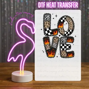 Love, Valentine, Heat transfer, Press and peel, Full color, Instant press, MTO