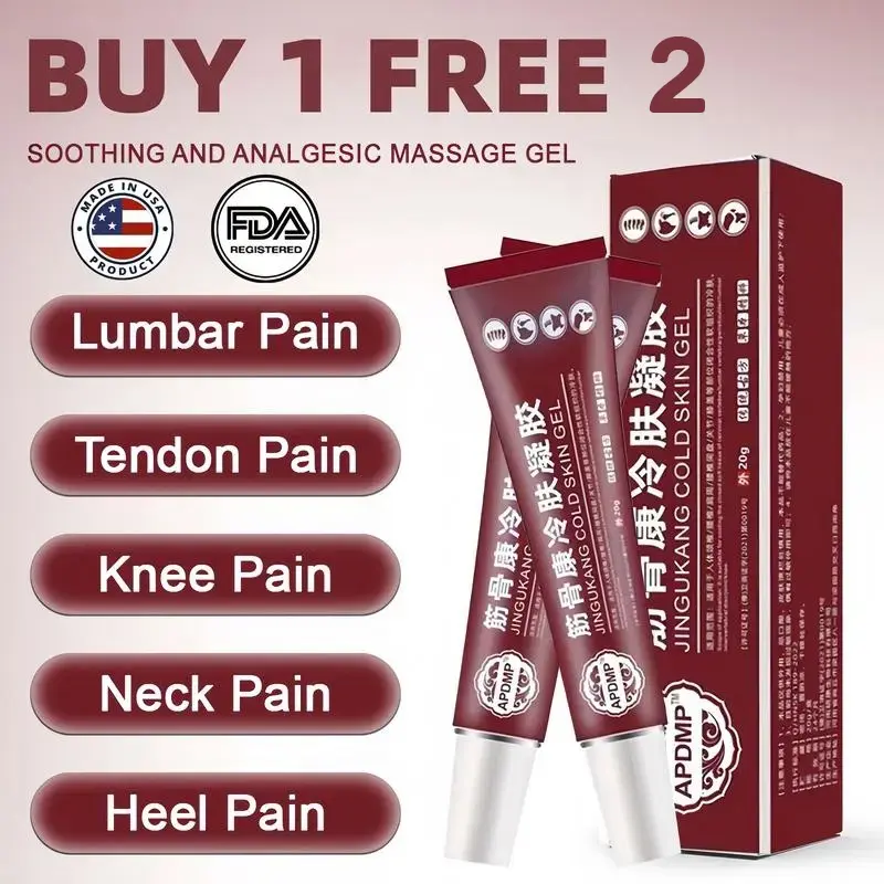 [Buy 1 Get 2 Free]Ovicasv ShinCare Therapy Gel – Muscle & Bone Recovery Care, Dual Hot & Cold Relief, Suitable for Back, Knee, Shoulder & Ankle, Provides Long-Lasting Comfort for Daily Use,travel essentials,sunscreen