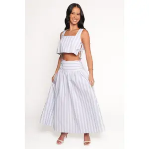 Lyra Skirt Set - Light Blue