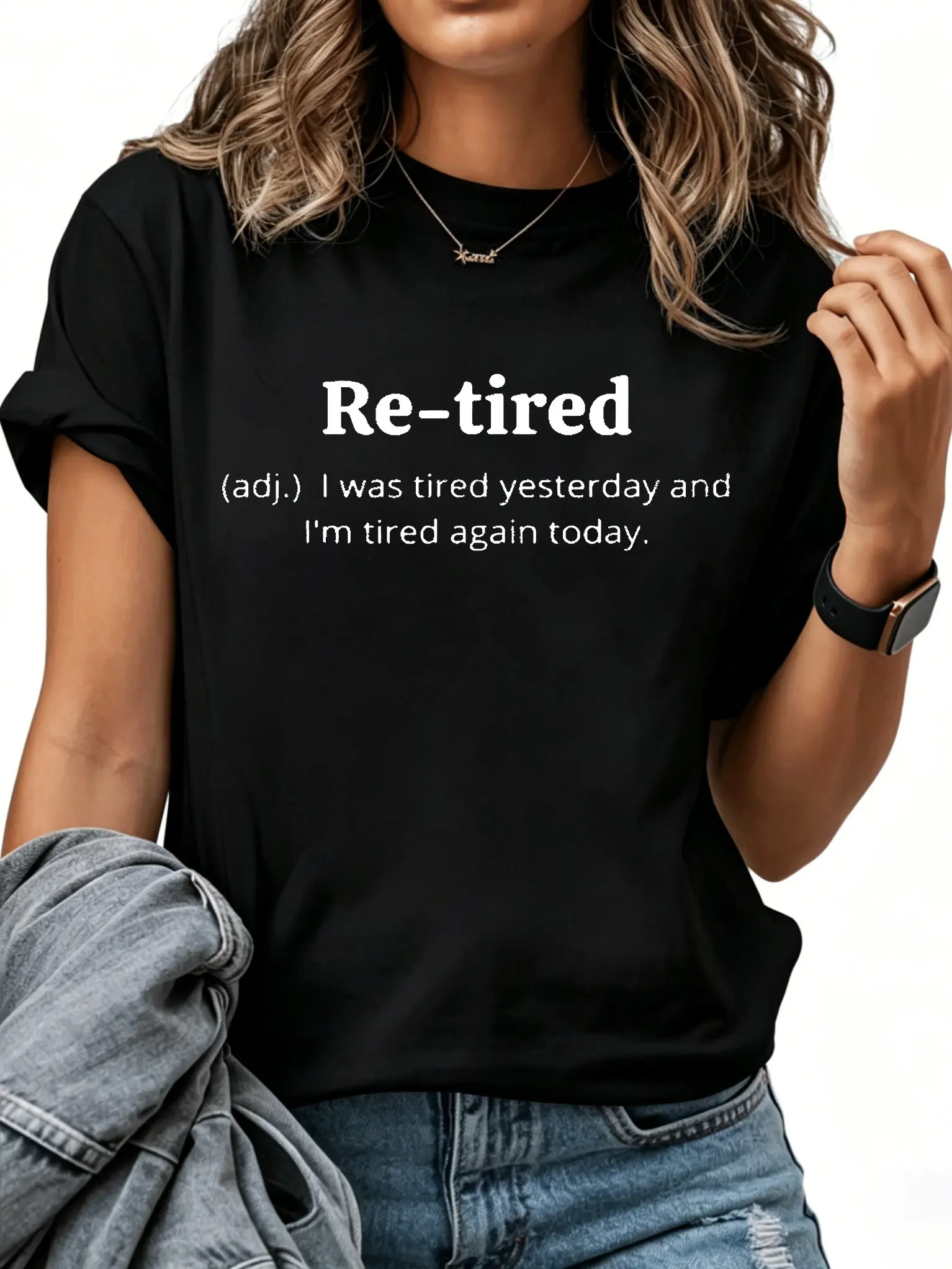 Funny Retired Definition T-Shirt Sarcastic Retirement Tee for Men and Women 100% Cotton Premium Quality Comfy Fit Perfect Gift for New Retirees Tshirt