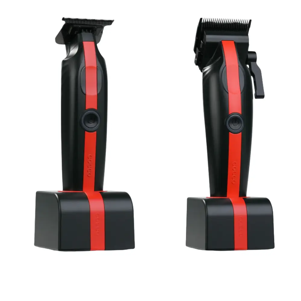 COCCO VELOCE LITE Black/Red Trimmer & Clipper Combo
