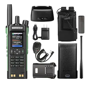 Baofeng DM32UV DMR 2-Way Radio - 10W Digital Long-Range Walkie Talkie Complete Set for Adults with GPS, APRS, NOAA, Auxiliary Audio, Boxing Case, Non-Water-Resistant