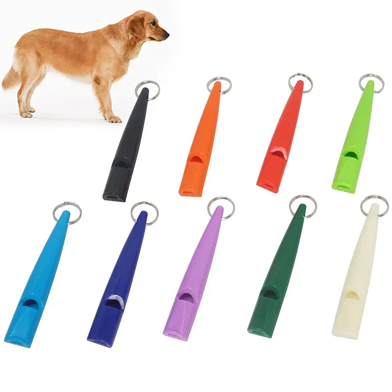 Dog Trainer Whistle with Lanyard Plastic Dog Whistle Pet Trainer Dog Whistle Dog Whistle Dog Whistle
