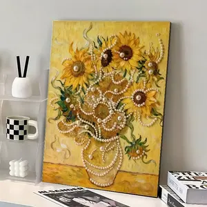 New Pearl Painting DIY Pearl Painting Handmade Creative Gift for Bestie Living Room Decoration DIY Decorative Painting DIY Painting Tool Diy Painting Supplies