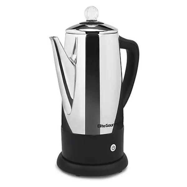 Elite Gourmet Stainless Steel 12 Cup Percolator EC812