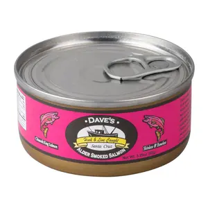 6 oz. Alderwood Smoked King Salmon