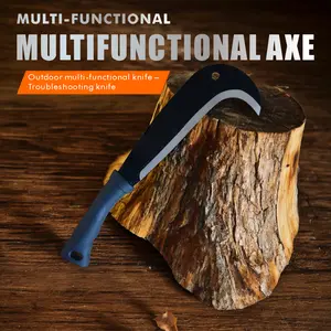 Professional Brush Clearing Tool ManganeseSteel Hook Bill Blade with Ergonomic Grip HeavyDuty Vegetation Management for Gardening Forestry & Camping OSHACompliant CostEffective Suitable for gifting Stainless Knife