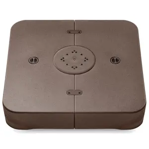 Best Choice Products 330lb Capacity Fillable Heavy-Duty Outdoor Cantilever Umbrella Base w/ Easy-Fill Spouts