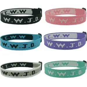 WWJD Braided Rope Bracelet