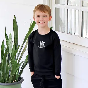Black Sweatshirt - Cozy Unisex Kids Top