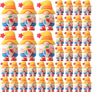 Graduation Mini Gnomes Figures Colorful Tiny Gnomes little Gnomes Ornament Mini 3D Gnomes Gift for Teenagers, Office Coworkers Friends Family To Hide And Seek, Desktop Decorations For Car Office Home Garden, Birthday Graduation Party Favors